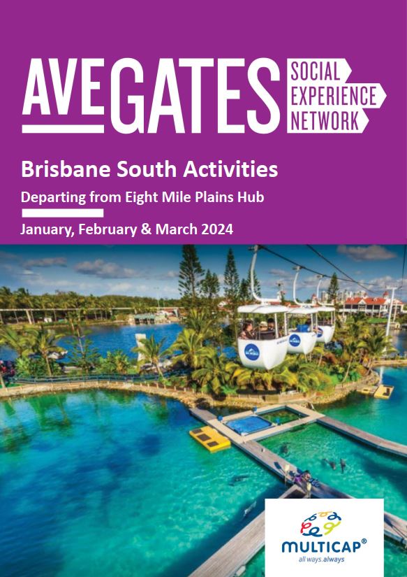 Avegates South Brisbane front cover of brochure